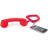 Photo of Echo Logico Soft Touch Retro Handset In Rouge