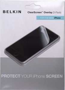 Belkin Screen Protectors For iPhone 3G / 3GS - 3pk