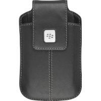 Photo of RIM BlackBerry Curve 8900 / 8520 OEM Leather Swivel Holster - Black