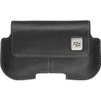 Photo of RIM BlackBerry Curve 8900 / 8520 / 8530 OEM Leather Horizontal Holster - Black