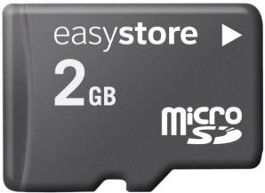 easystore MicroSD 2GB Memory