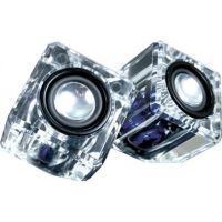 Photo of i.Sound Ice Crystal Clear Compact Speakers with 3.5mm jack - Blue