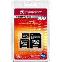 Photo of Transcend microSDHC 8GB dual adapter