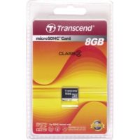Photo of Transcend microSDHC 8GB Memory Card Class 2 only