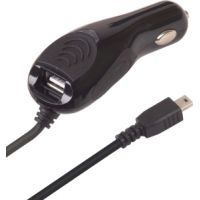 Photo of Dual Output Car Charger with USB Charging Socket for mini-USB devices