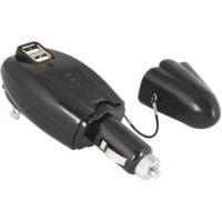 Photo of 1000mA AC/DC Combo Dual USB Lighter Plug & Wall Charger 