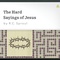 The Hard Sayings of Jesus image