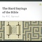 The Hard Sayings of the Bible image