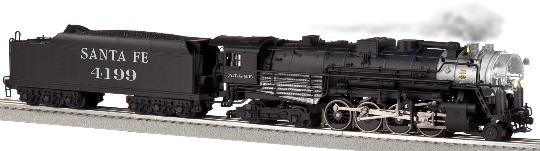 Santa Fe LEGACY Scale 2 8 4 Berkshire Steam Locomotive 4199 santa-fe-legacy-scale-2-8-4-berkshire-steam-locomotive-4199