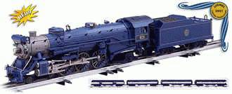 Lionel Blue Comet Passenger Car Decal Set – 613-614-615, O Scale, Waterslide (3-Car Set)