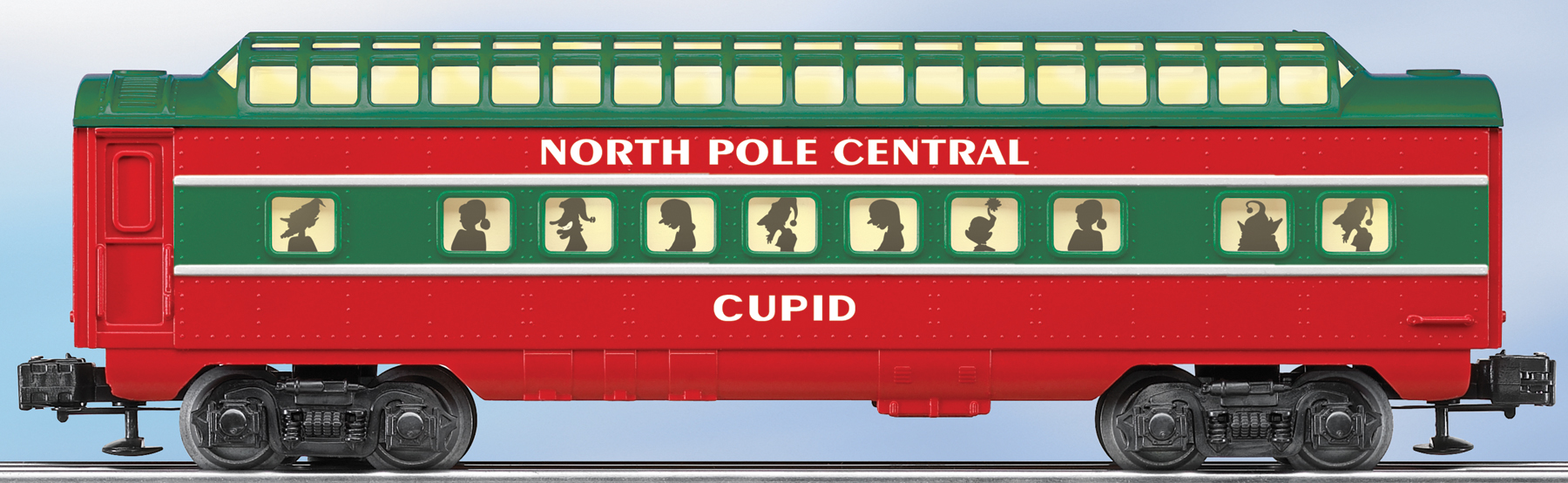 North Pole Central O27 Streamlined Full Vista Dome Cupid north-pole-central-o27-streamlined-full-vista-dome-cupid