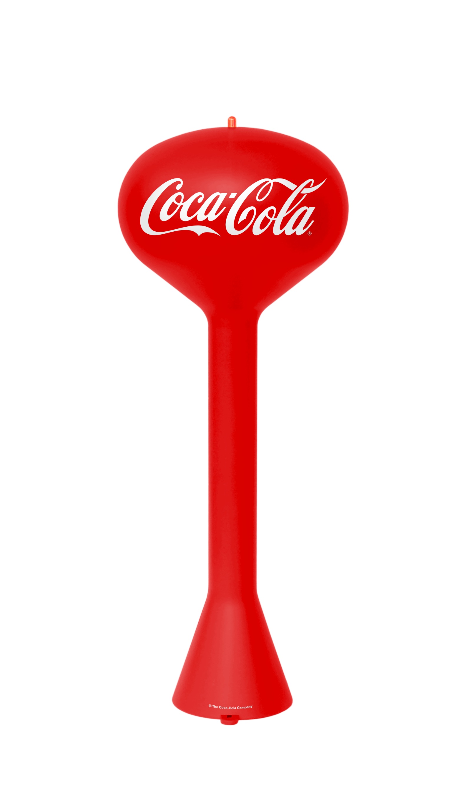 coca cola blinking light water tower