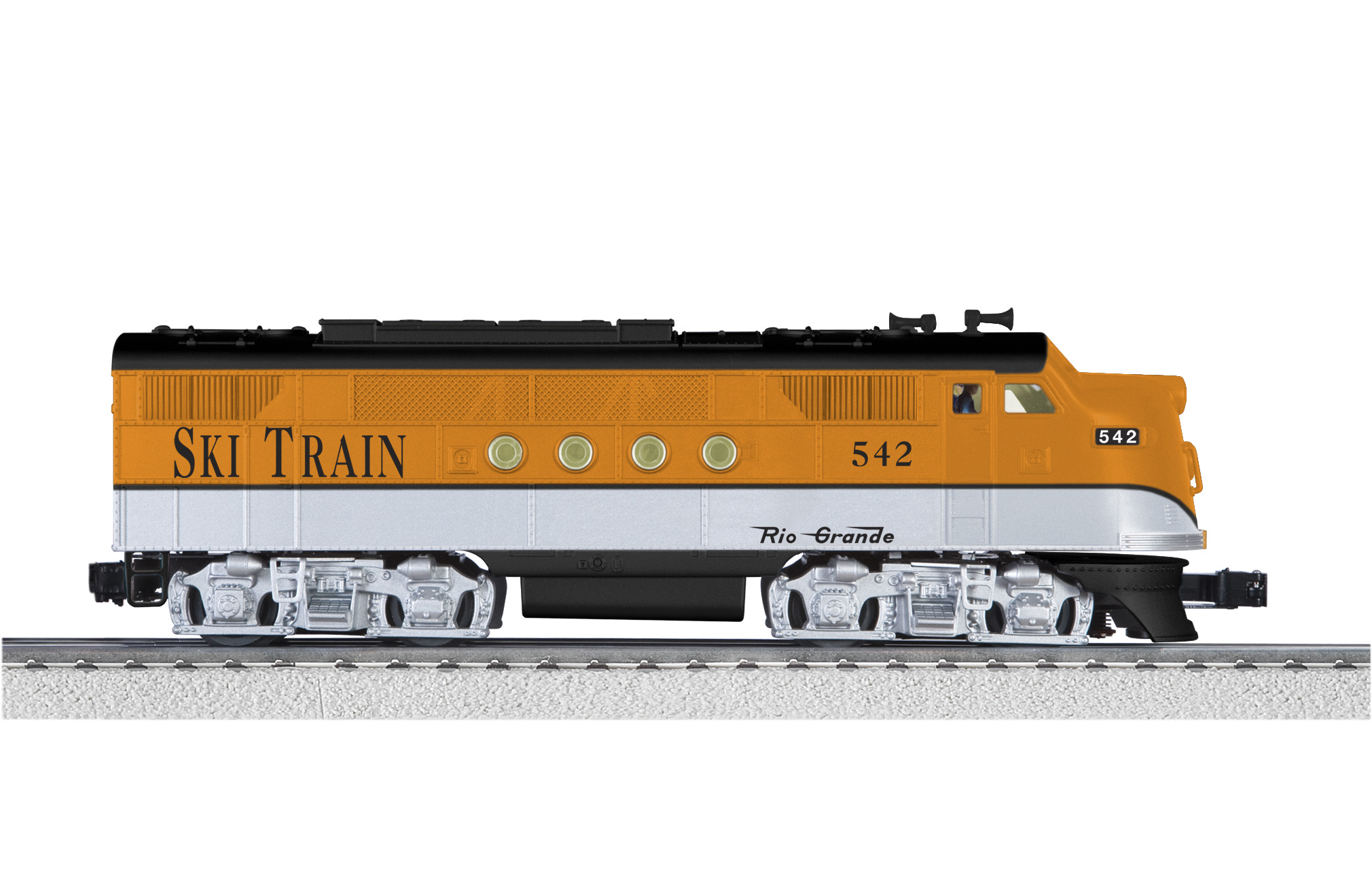 Rio Grande Ski Train NonPowered FT Diesel Aunit 542