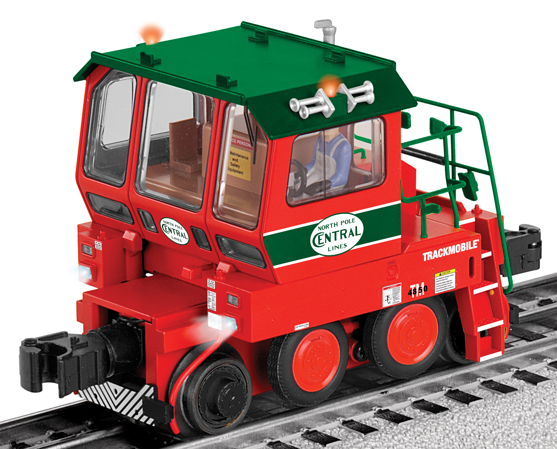 North Pole Central Scale Trackmobile