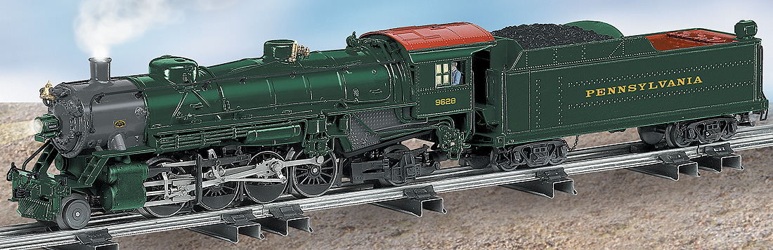 A/F PENNSYLVANIA 2-8-2 MIKADO #9628 W/ TMCC A/F PENNSYLVANIA 2-8-2 MIKADO #9628 W/ TMCC
