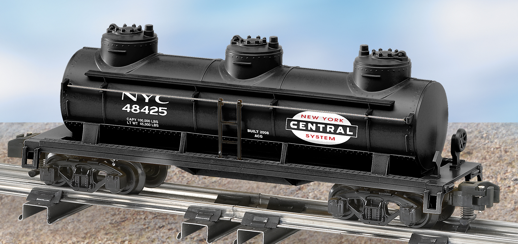 New York Central ThreeDome Tank Car