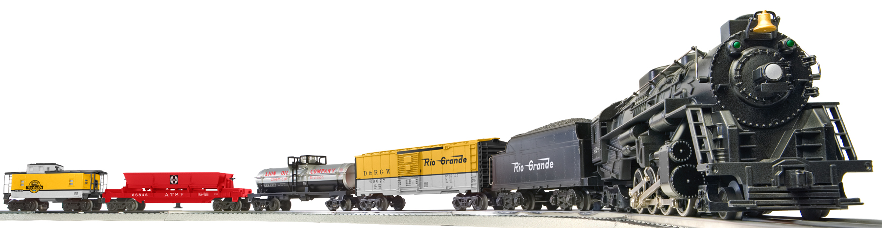 Lionel 2379 Rio Grande AB F3 Diesel Units & 6657 Caboose Lionel 2379 Rio Grande AB F3 Diesel Units & 6657 Caboose