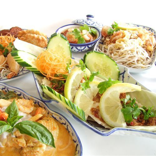 Variety of dishes