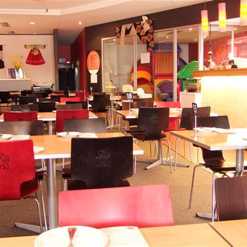 Inside restaurant