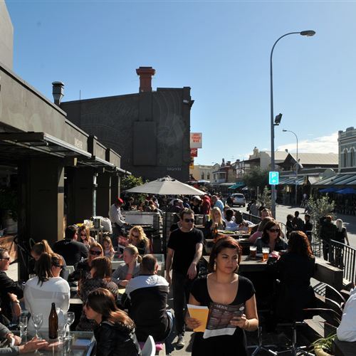 Busy day on the deck