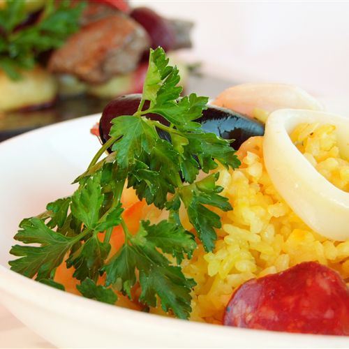 Villa Picasso Rice dish