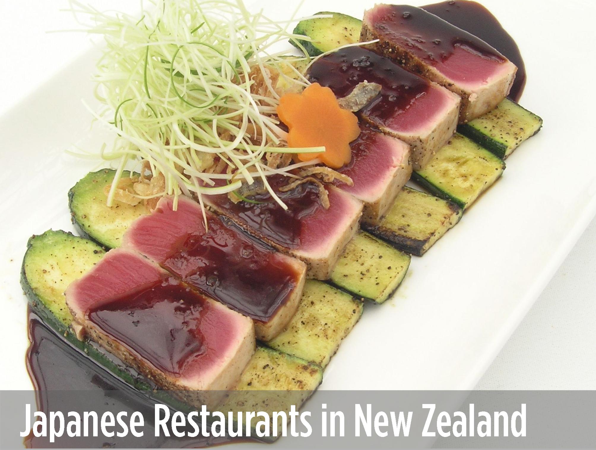 Japanese Restaurants in New Zealand