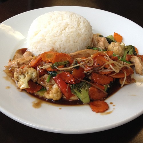 Chicken Stir Fry in Oyster Sauce