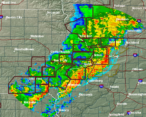 Severe Weather Map