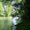Gate House - view up river