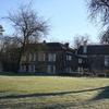 Back of house in winter time