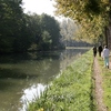 Beautiful walks along canal