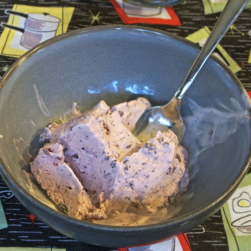 Cherry Chocolate Chip Ice Cream Image