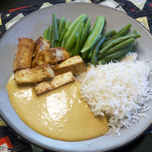 Roasted Tofu Satay Image