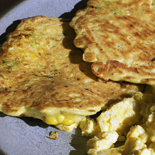 Zucchini and Corn Fritters Image