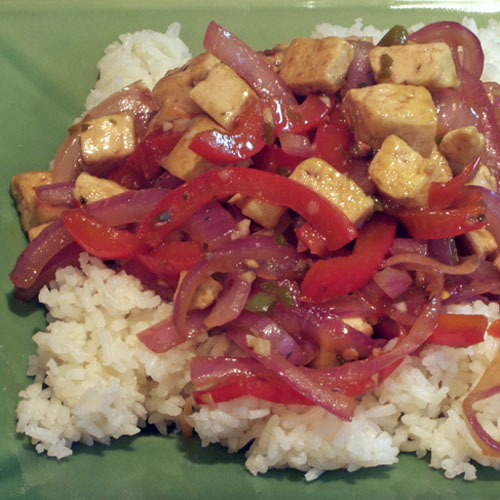 Sweet and Spicy Tofu Image