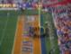 Protecting the goal posts after BSU wins Fiesta Bowl!
