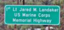 Jared Landaker Memorial Highway is located along the North Shore in Big Bear City and Fawnskin