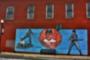 Ty Cobb mural in Royston, GA