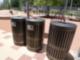 Recycle Bins at Discovery Green