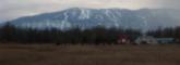 View of Red Lodge Mountain from North of town 