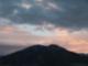 View of Mount Maurice (South of town) just before sunset