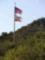American Flag and California Flag at Deukmjian Wilderness Park