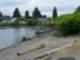 Evergreen Park looking towards Second Park Lounge & Cafe'