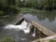 Waterfalls at Finley River Bridge in Ozark, Mo