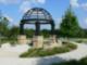 Close up of gazebo at Somerset entrance in Twin Creeks