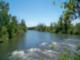 The Boise River runs through town