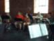 Crowd enjoys Charleston Brass Performance at Farmer’s Festival in Lake City