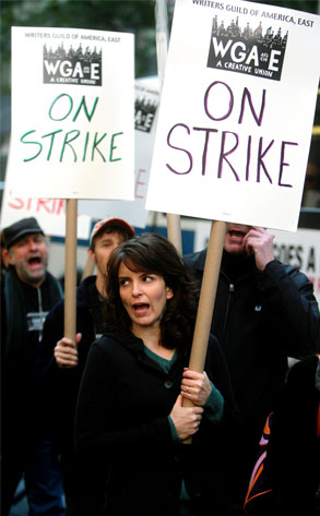 Tina Fey is on strike
