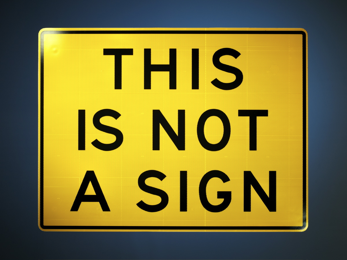 sign