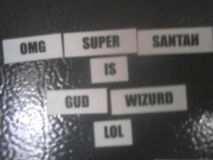 LOL Santa!